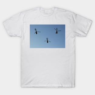 Serbian Air Force Helicopters In Formation T-Shirt